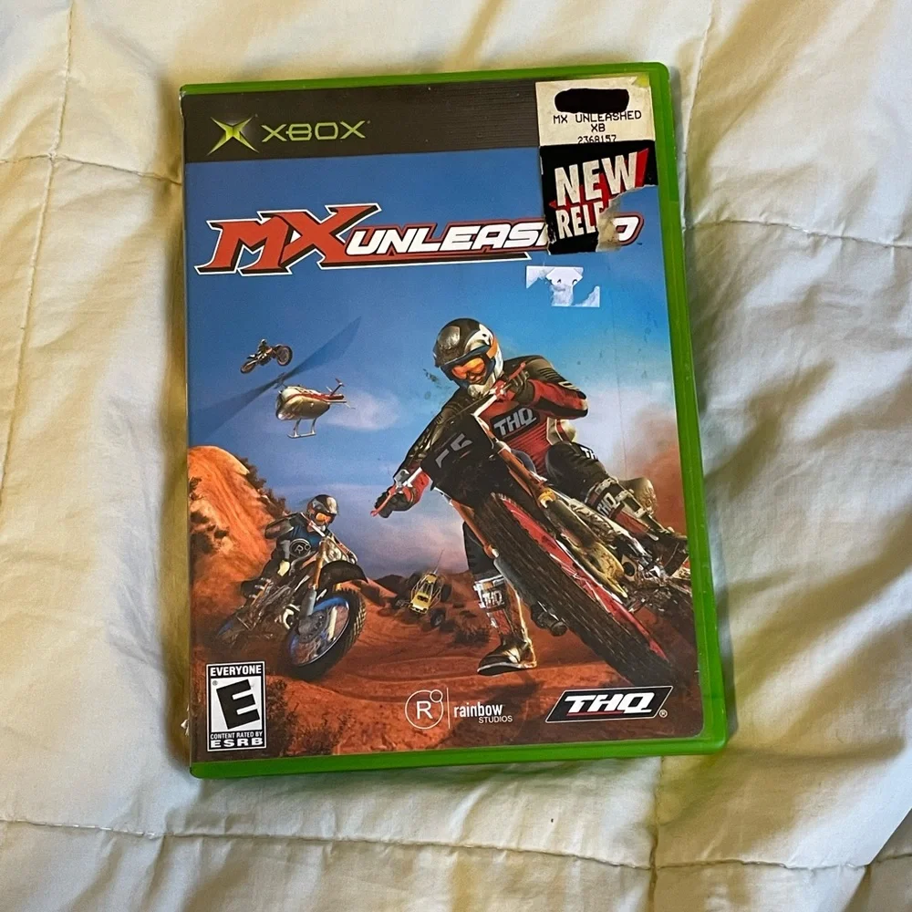 2001Microsoft Xbox MXunleashed game + 3 bonus games